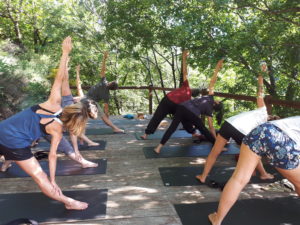 Posture yoga-stage