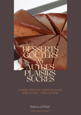 E-book de recettes Desserts, Goûters & autres plaisirs sucrés